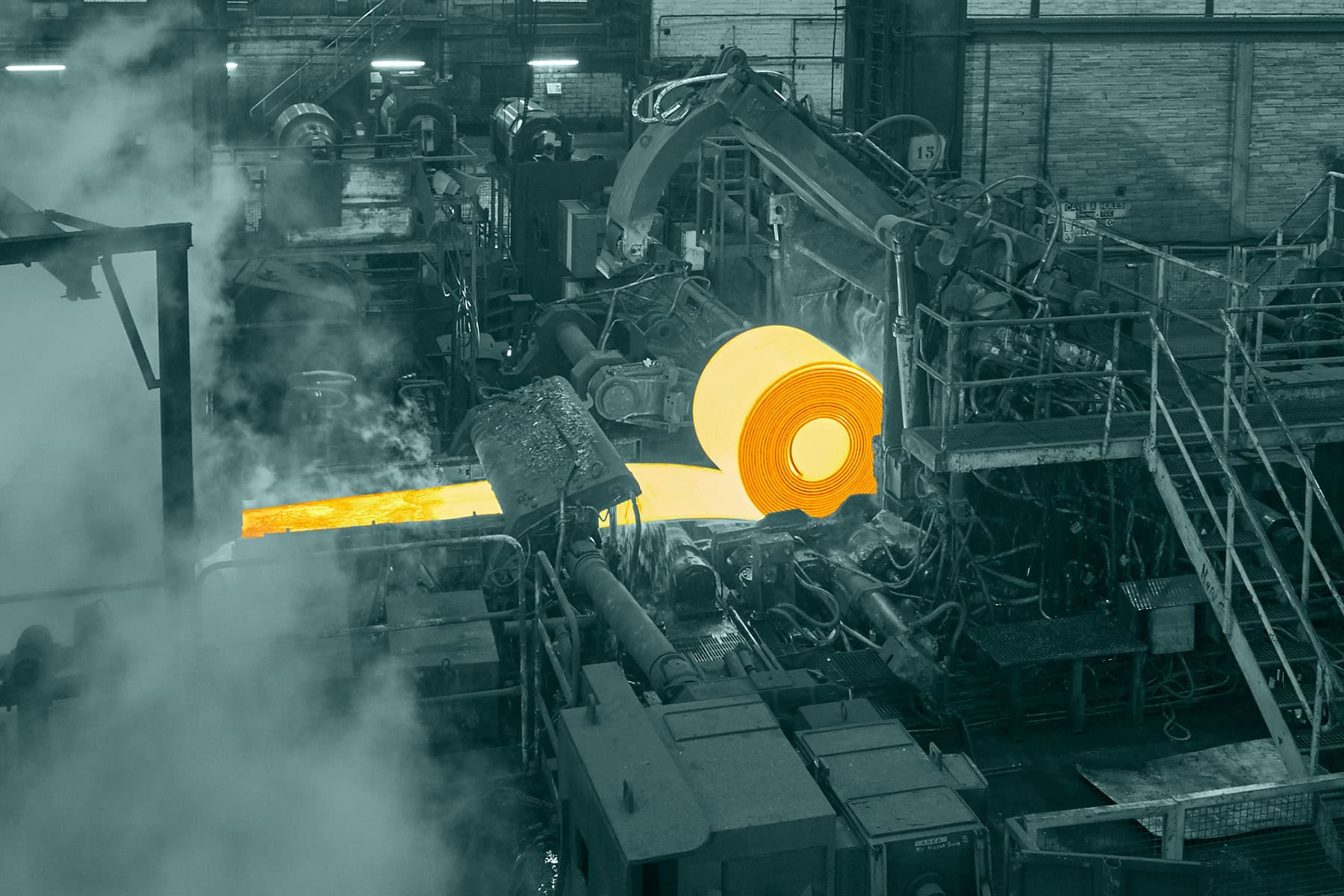 Production de bobine d'acier