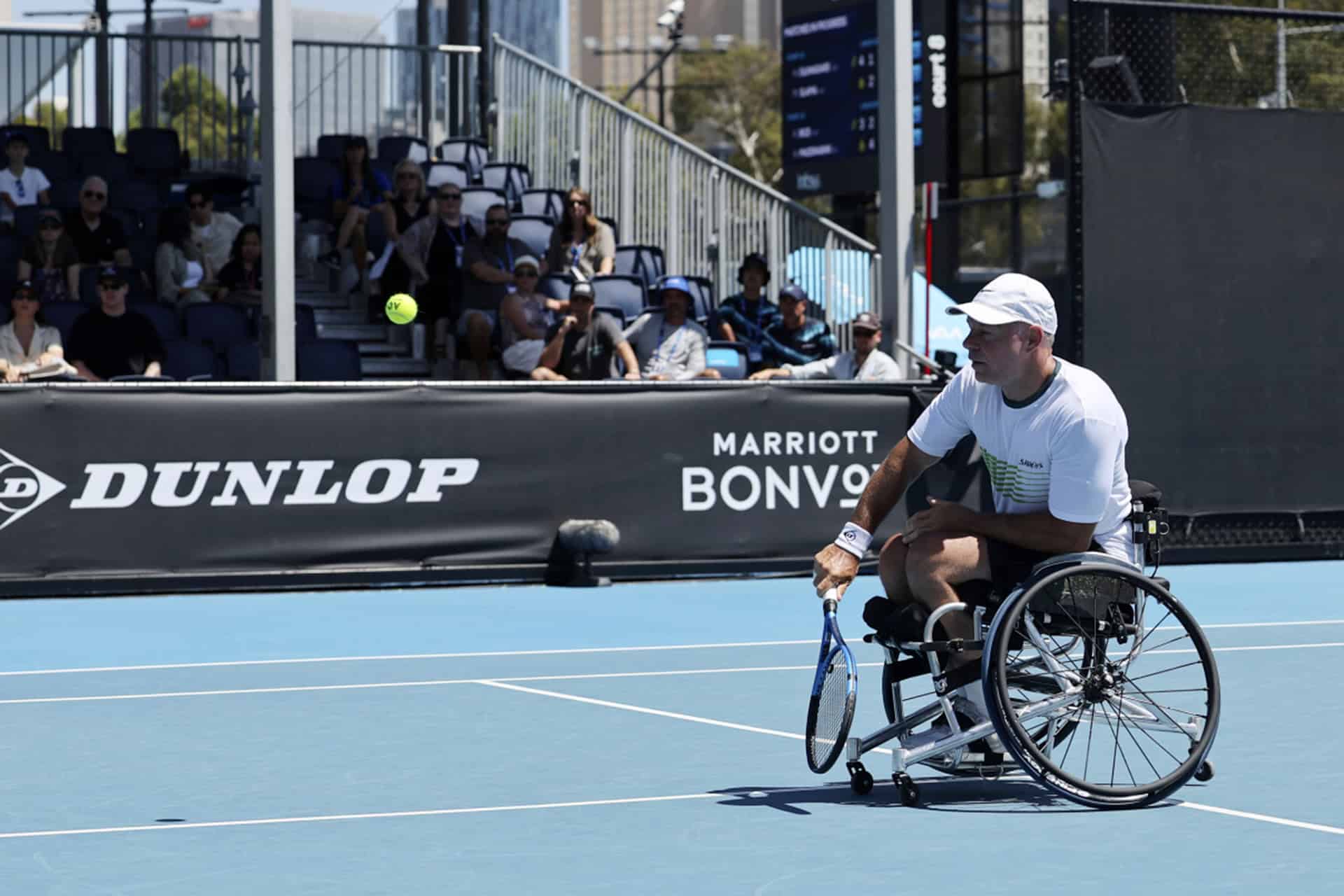 Tomas Masaryk on a tennis court